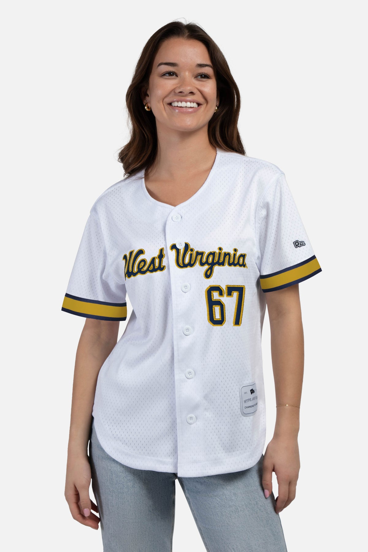 West Virginia University Baseball Jersey