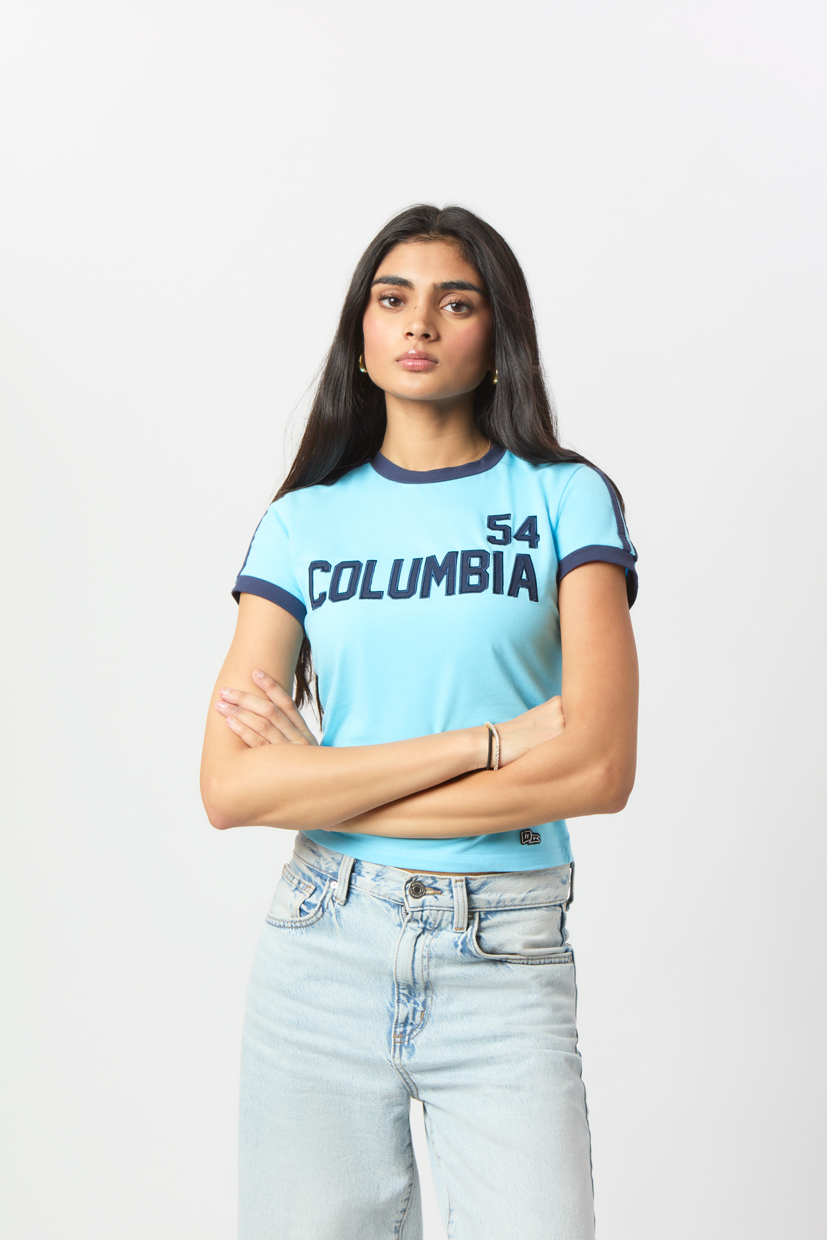 Columbia University Goalie Baby Tee