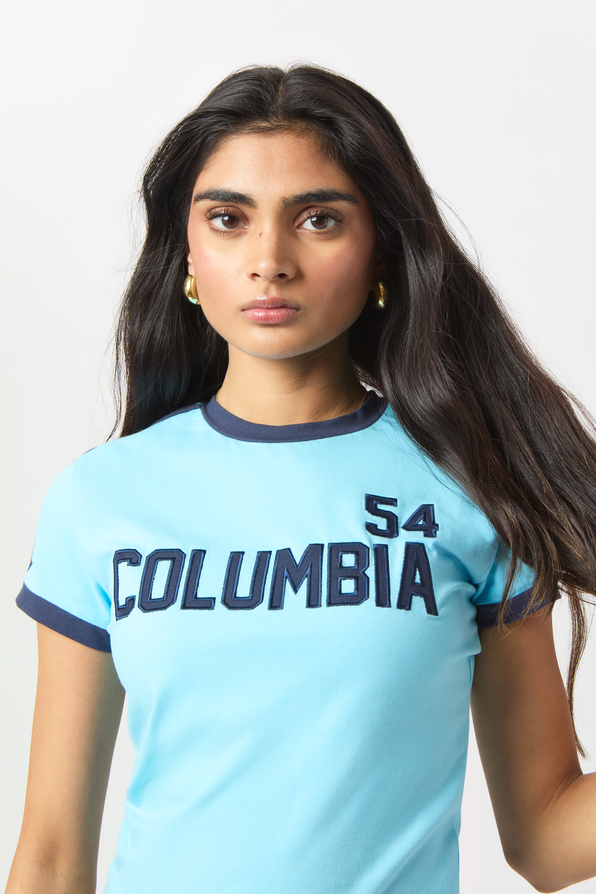 Columbia University Goalie Baby Tee