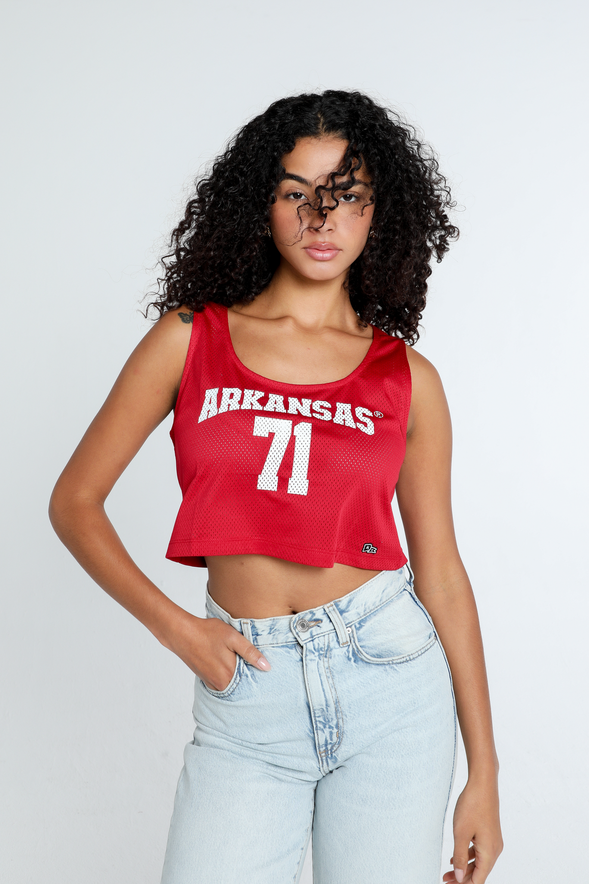 University of Arkansas Track Star Singlet