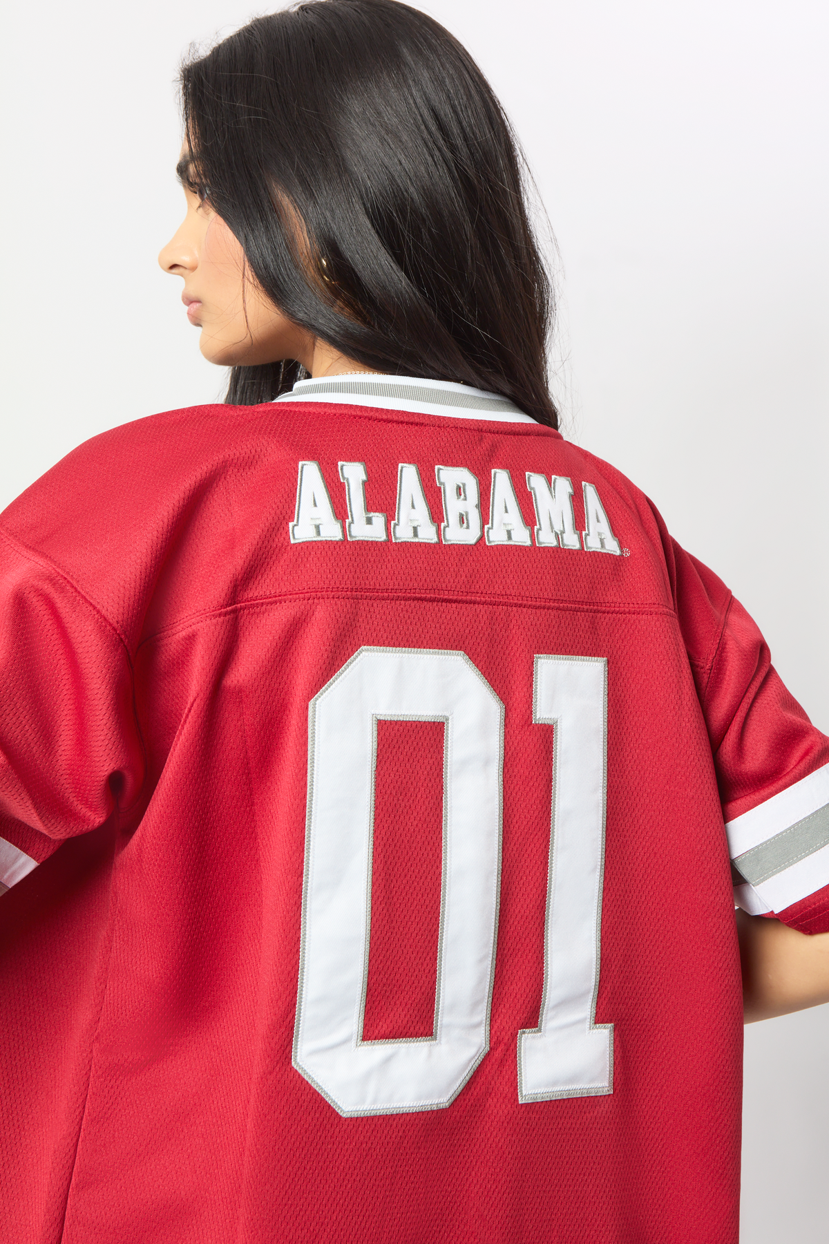 University of Alabama Button Down Football Jersey