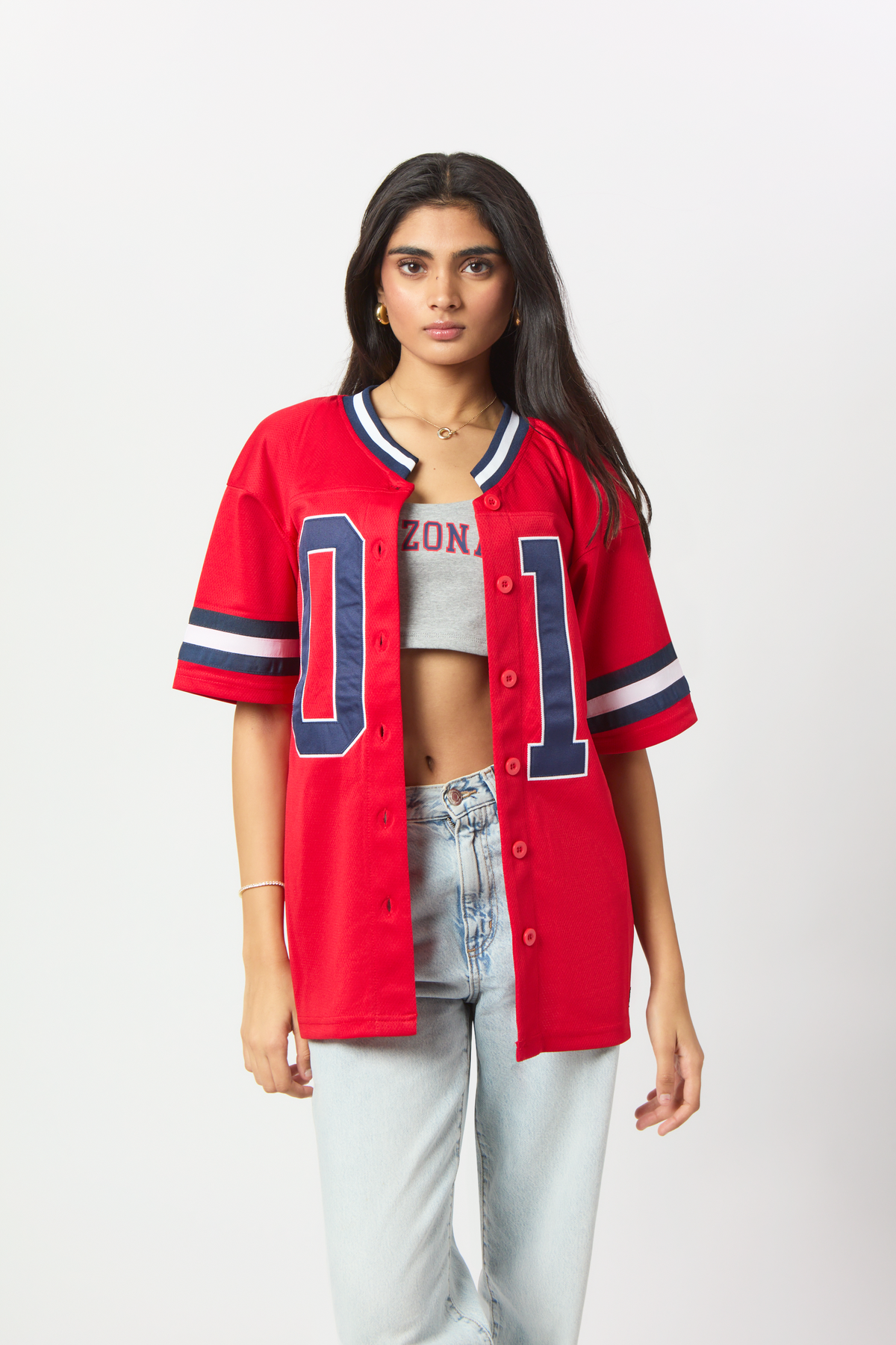 Arizona Button Down Football Jersey