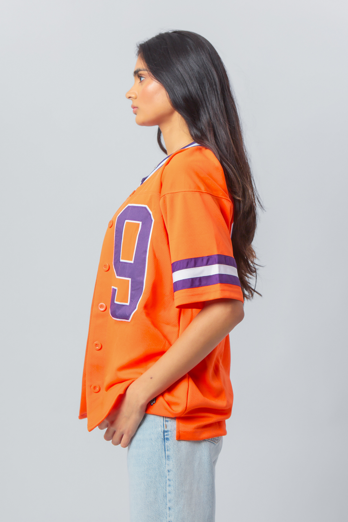 Clemson University Button Down Football Jersey