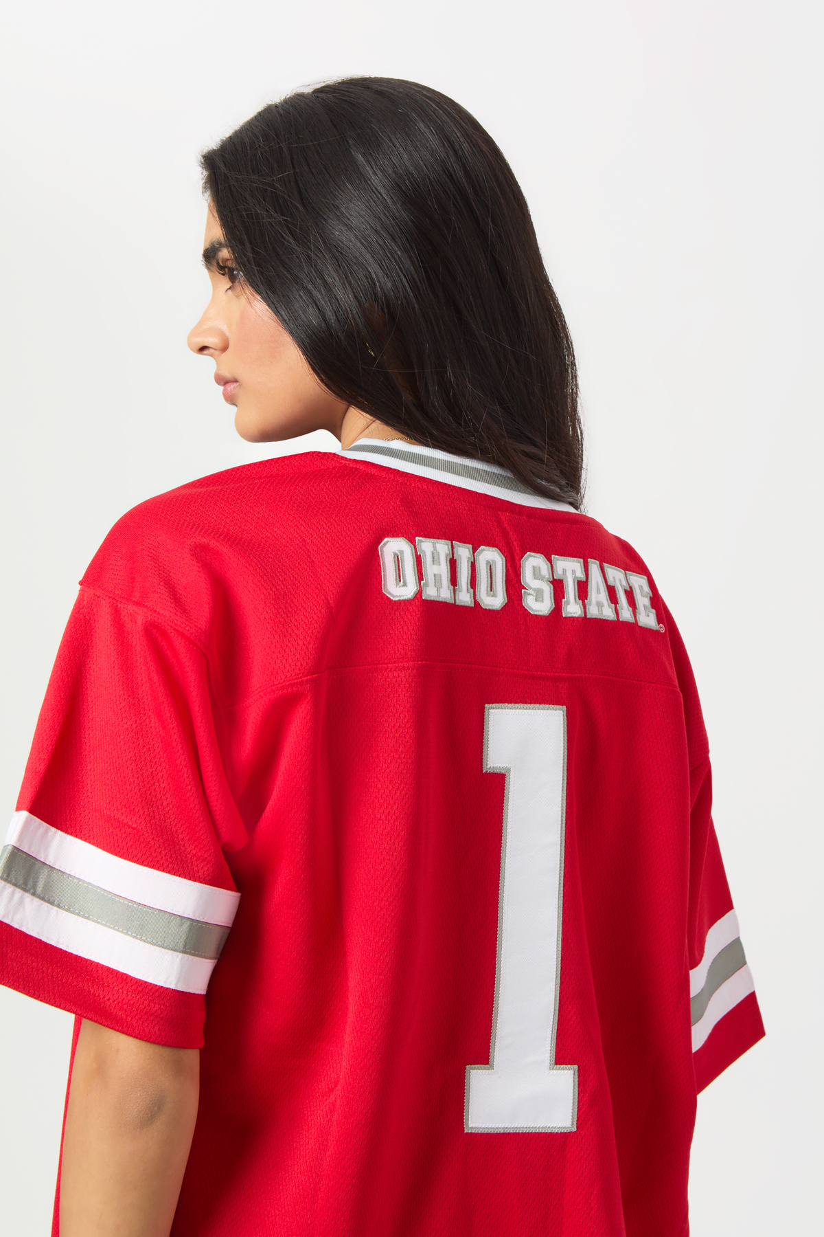 Ohio State University Button Down Football Jersey