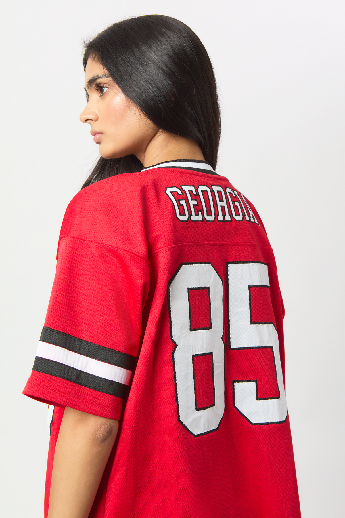 University of Georgia Button Down Football Jersey