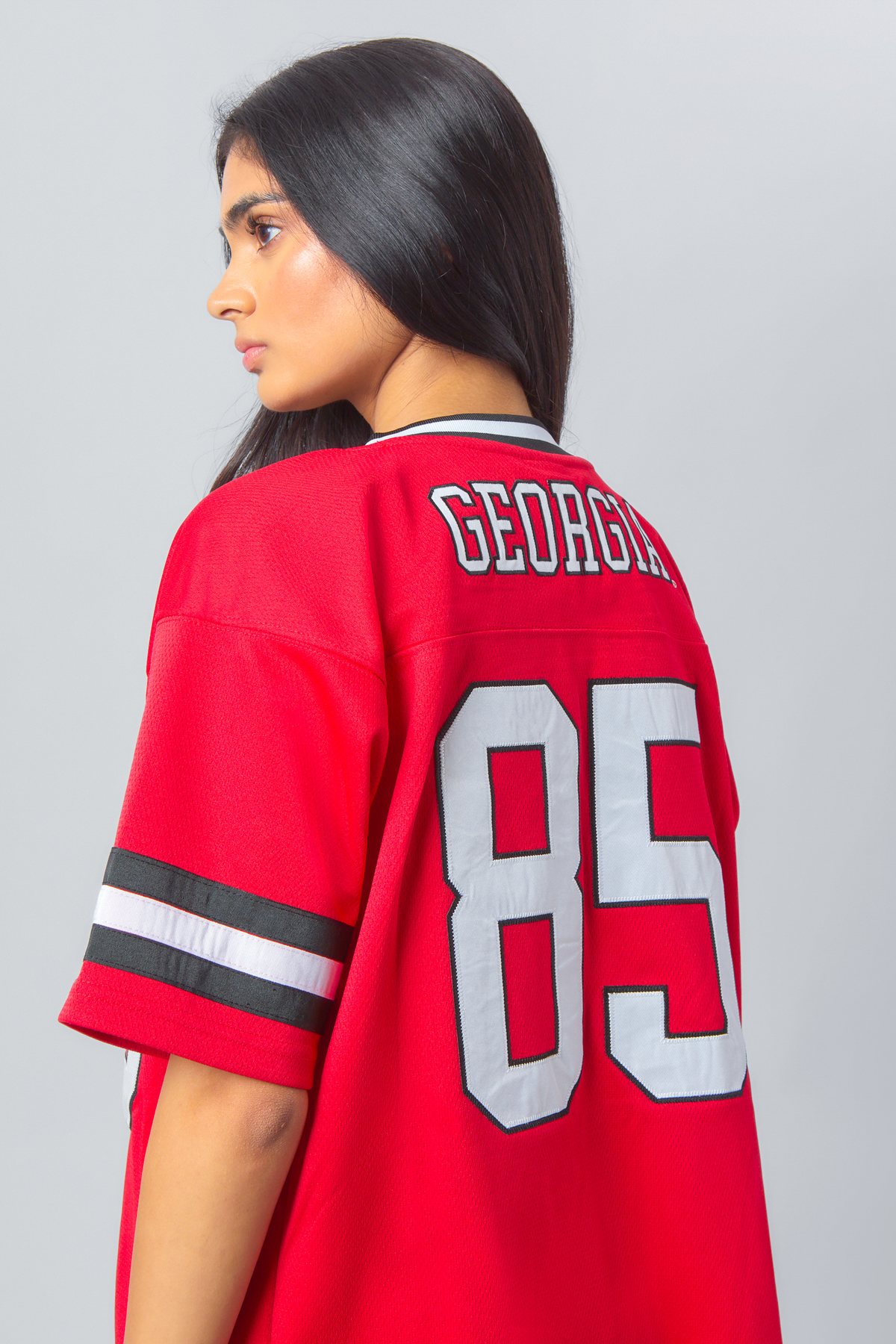 University of Georgia Button Down Football Jersey