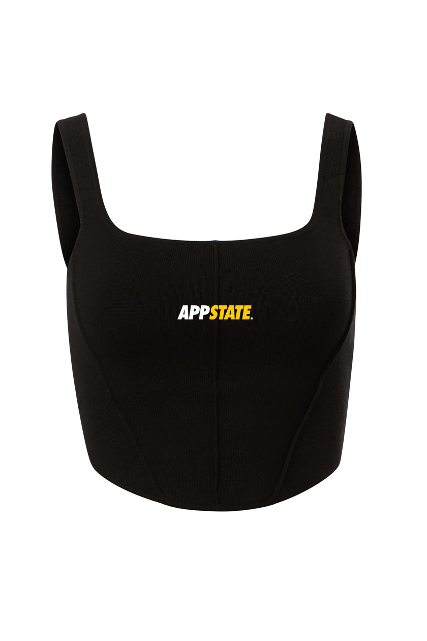 Appalachian State Knit Corset