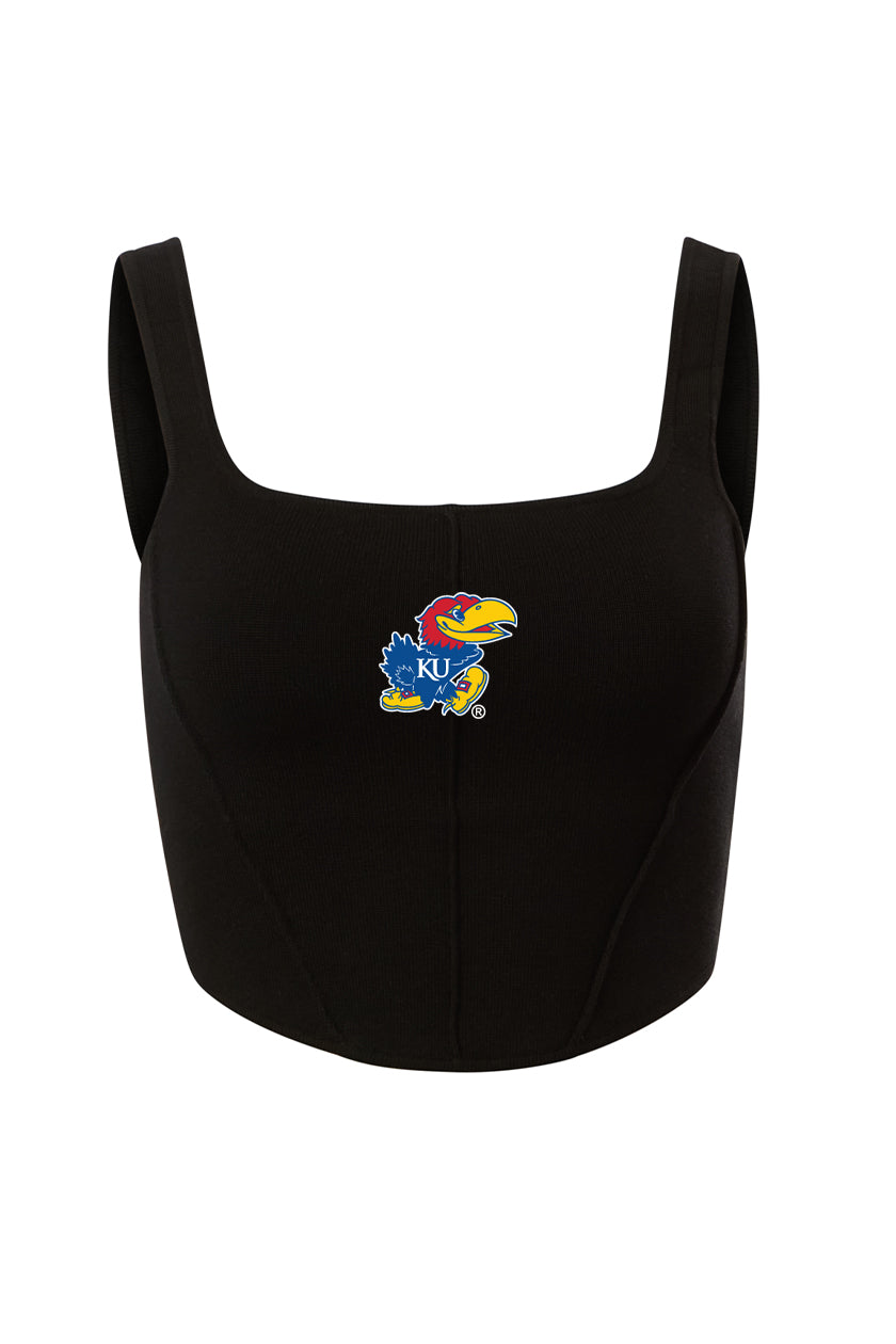 University of Kansas Knit Corset