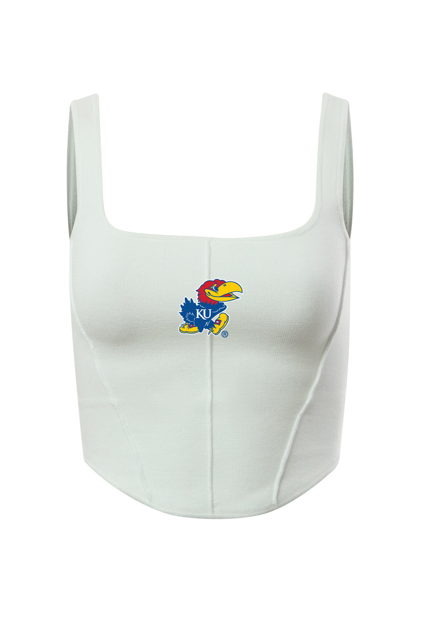 University of Kansas Knit Corset