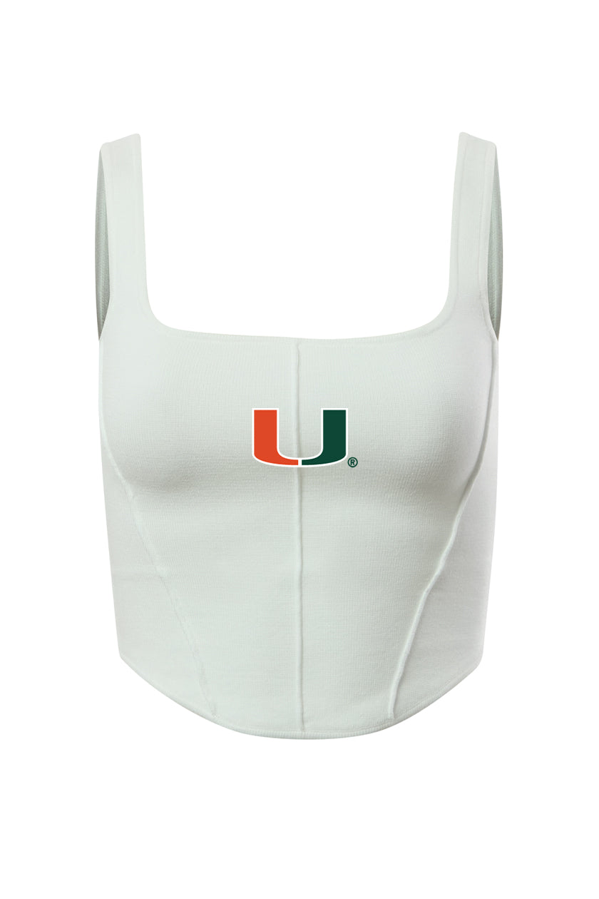 University of Miami Knit Corset