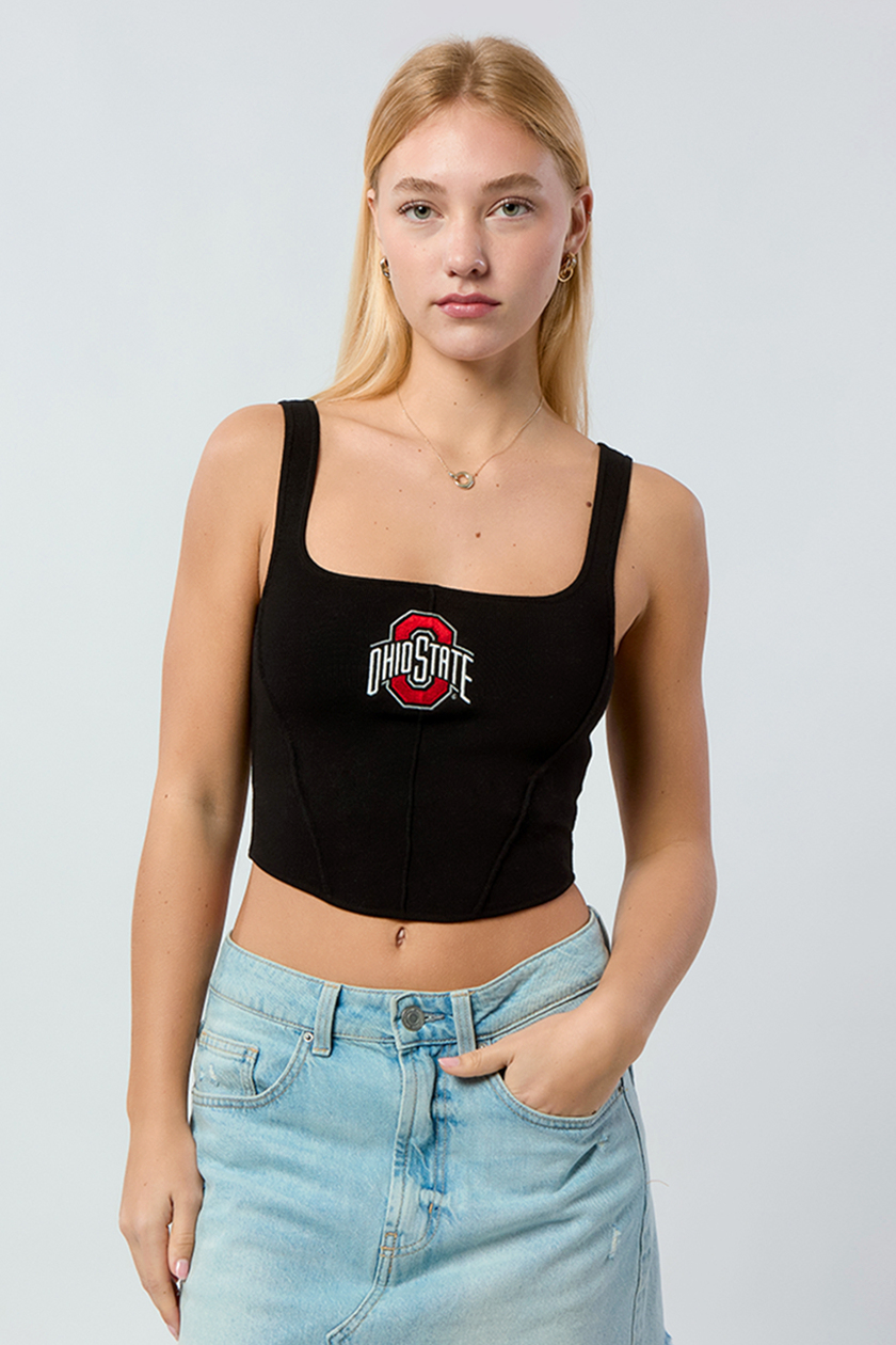 Ohio State Knit Corset