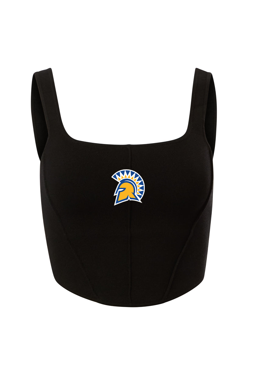 San Jose State Knit Corset