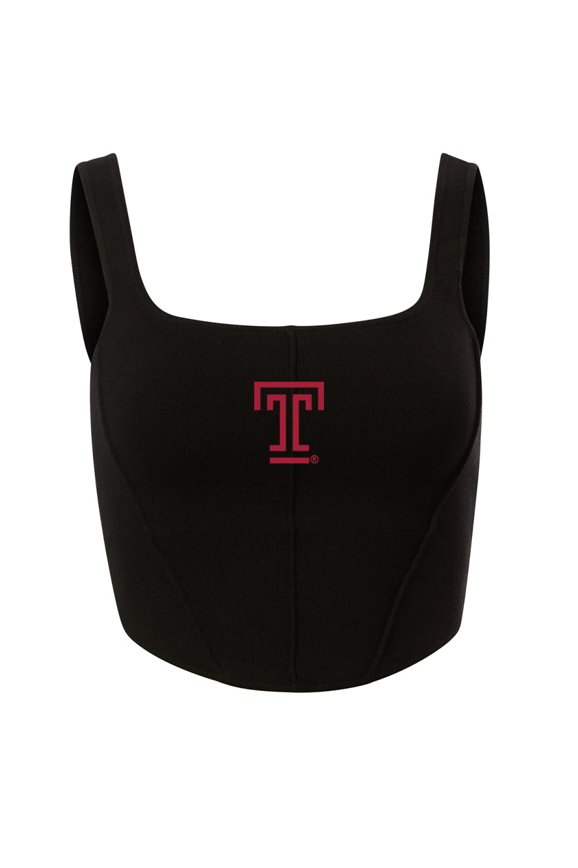 Temple University Knit Corset