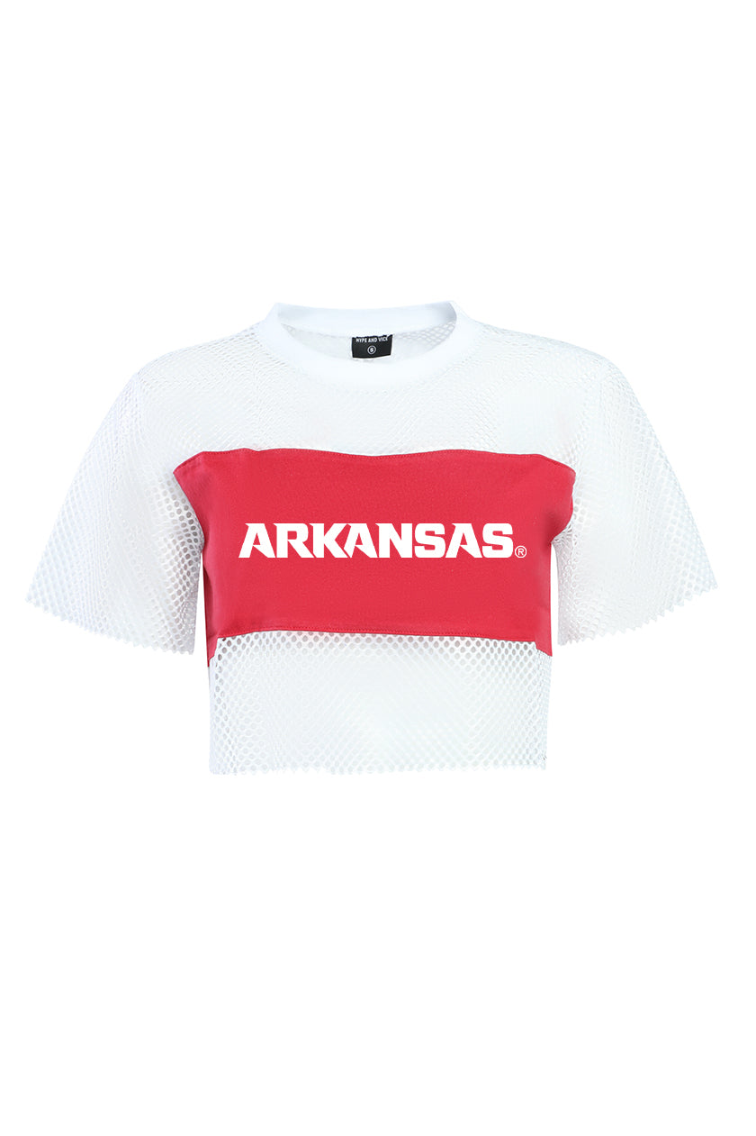 University of Arkansas Mesh Tee