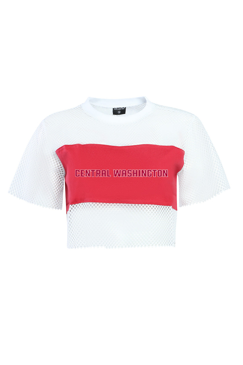 Central Washington University Mesh Tee