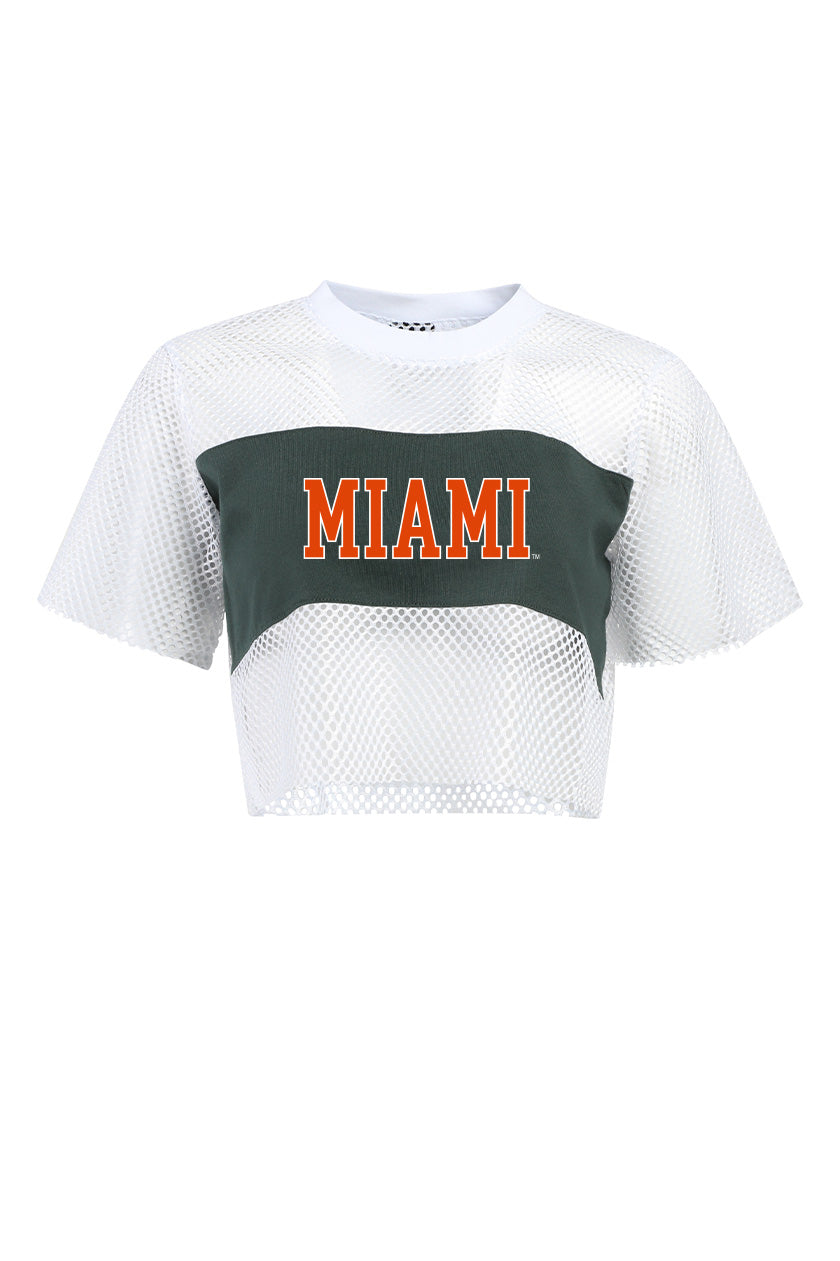 University of Miami Mesh Tee