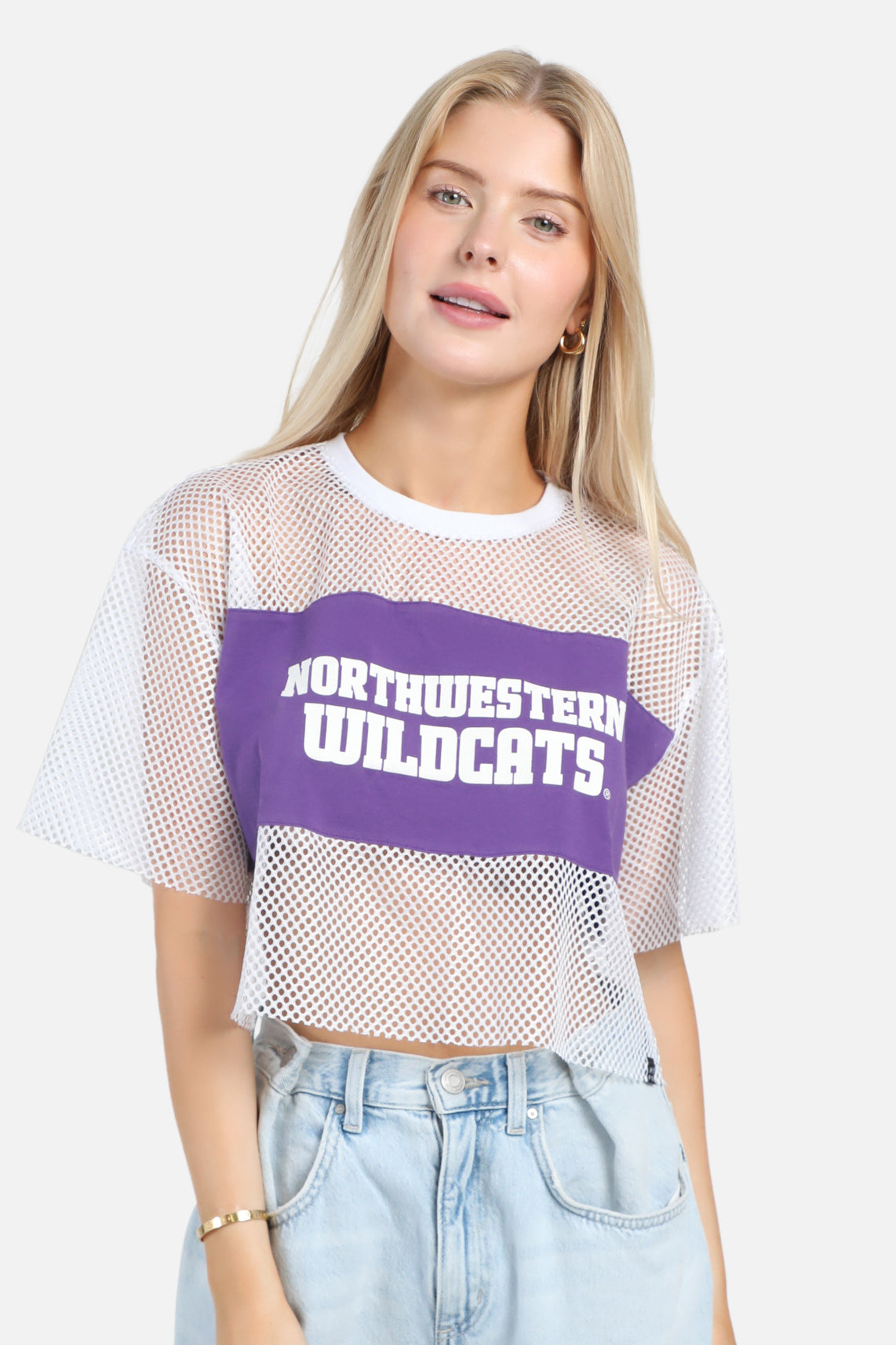 Northwestern University Mesh Tee