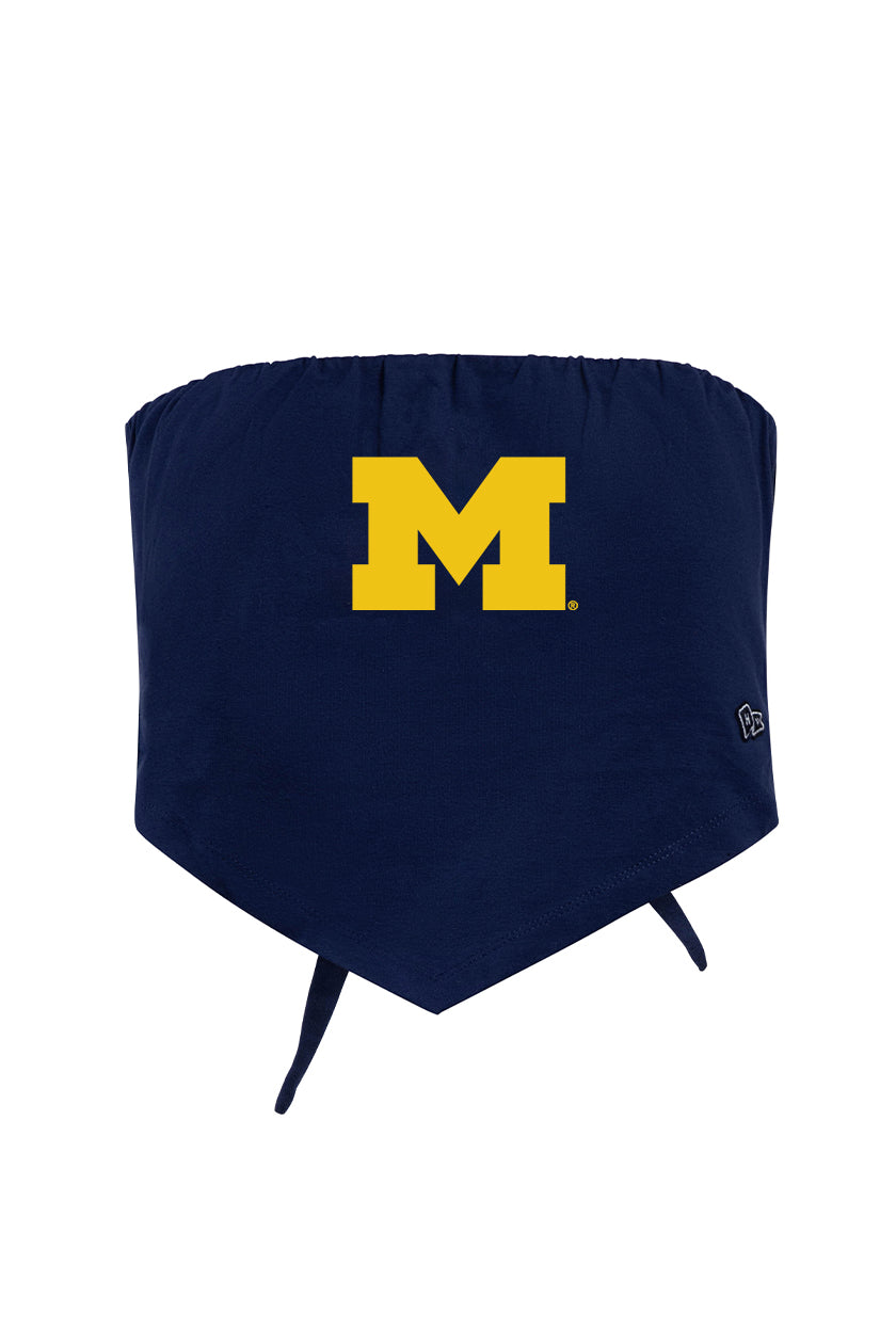 University of Michigan Bandana Top