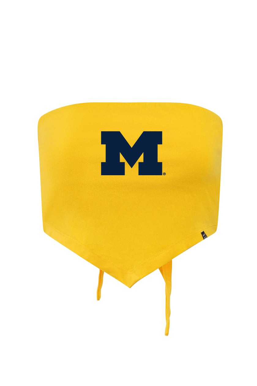 University of Michigan Bandana Top