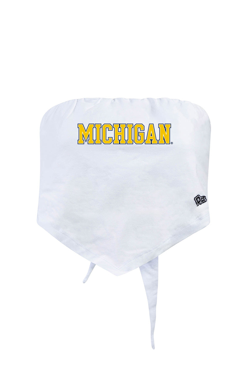 University of Michigan Bandana Top