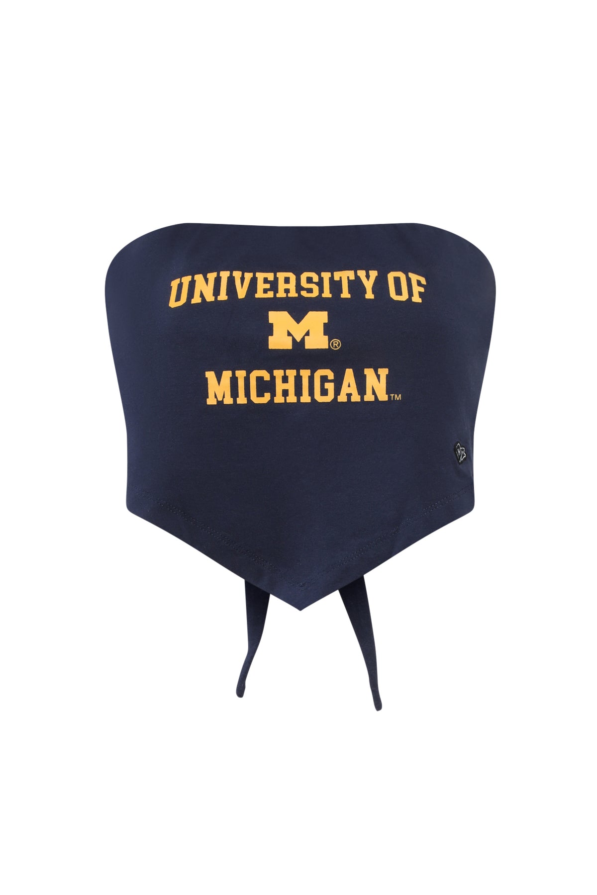 University of Michigan Bandana Top