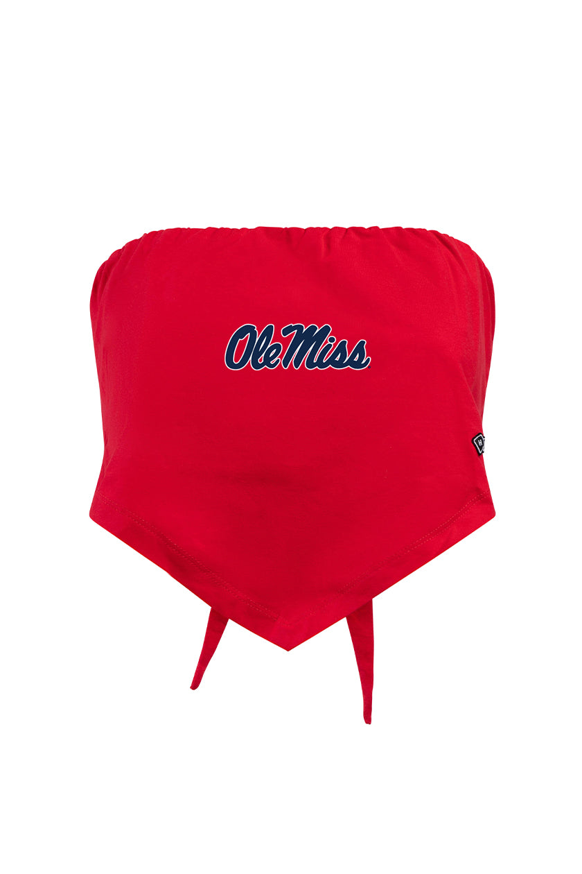 Ole Miss Bandana Top