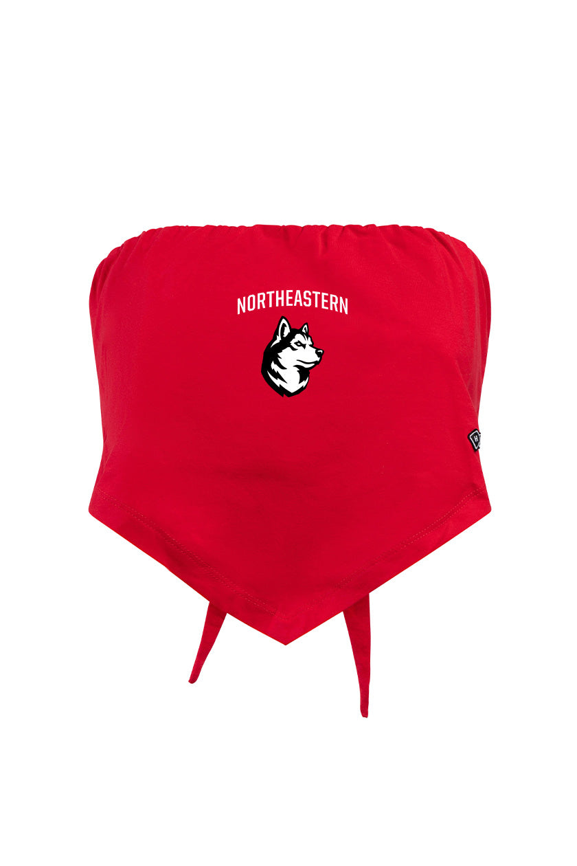 Northeastern University Bandana Top