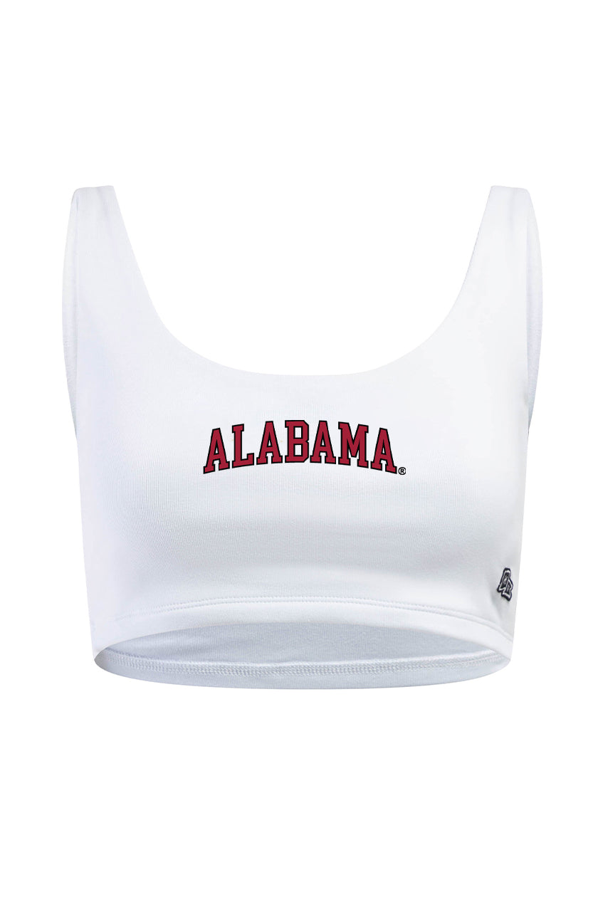 University of Alabama Scoop Neck Crop Top