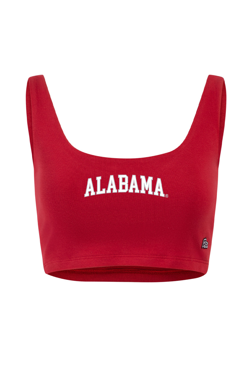 University of Alabama Scoop Neck Crop Top