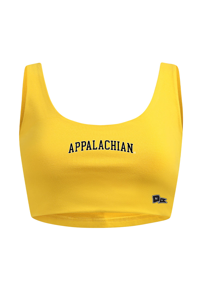 Appalachian State University Scoop Neck Crop Top