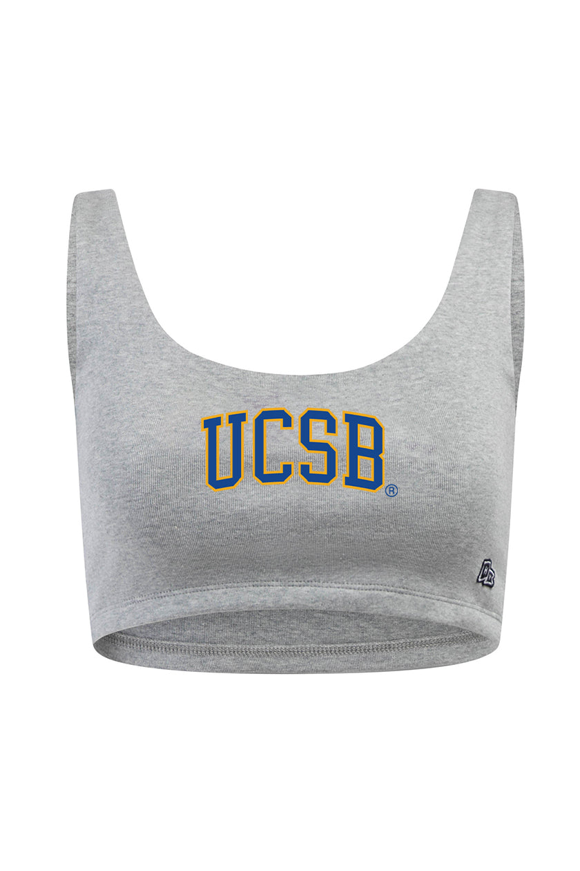 UCSB Scoop Neck Crop Top