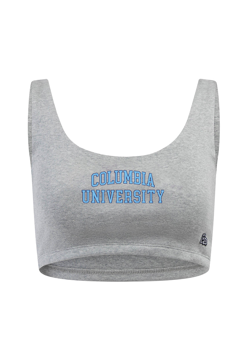 Columbia University Scoop Neck Crop Top