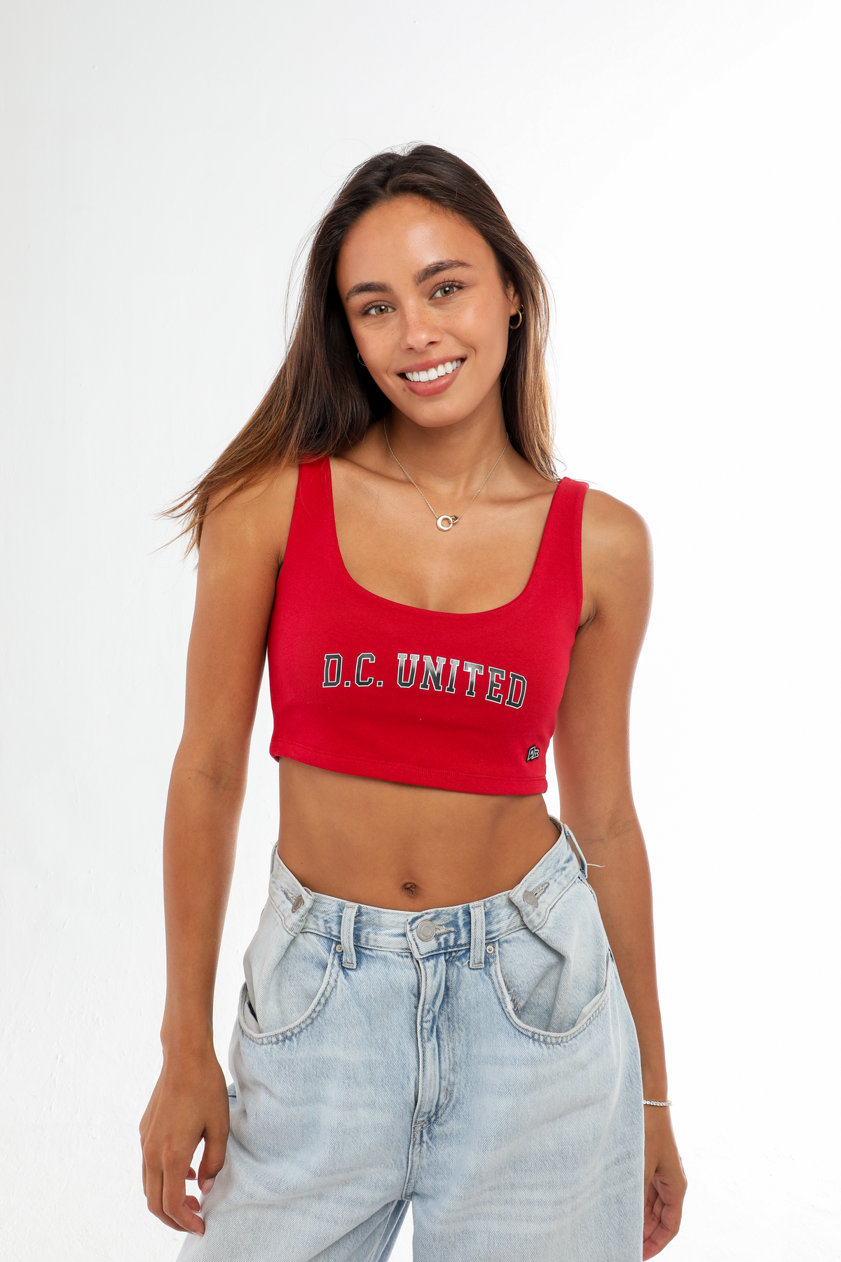 D.C. United Scoop Neck Crop Top