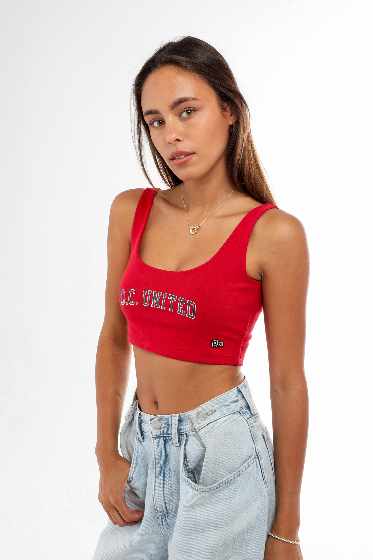 D.C. United Scoop Neck Crop Top