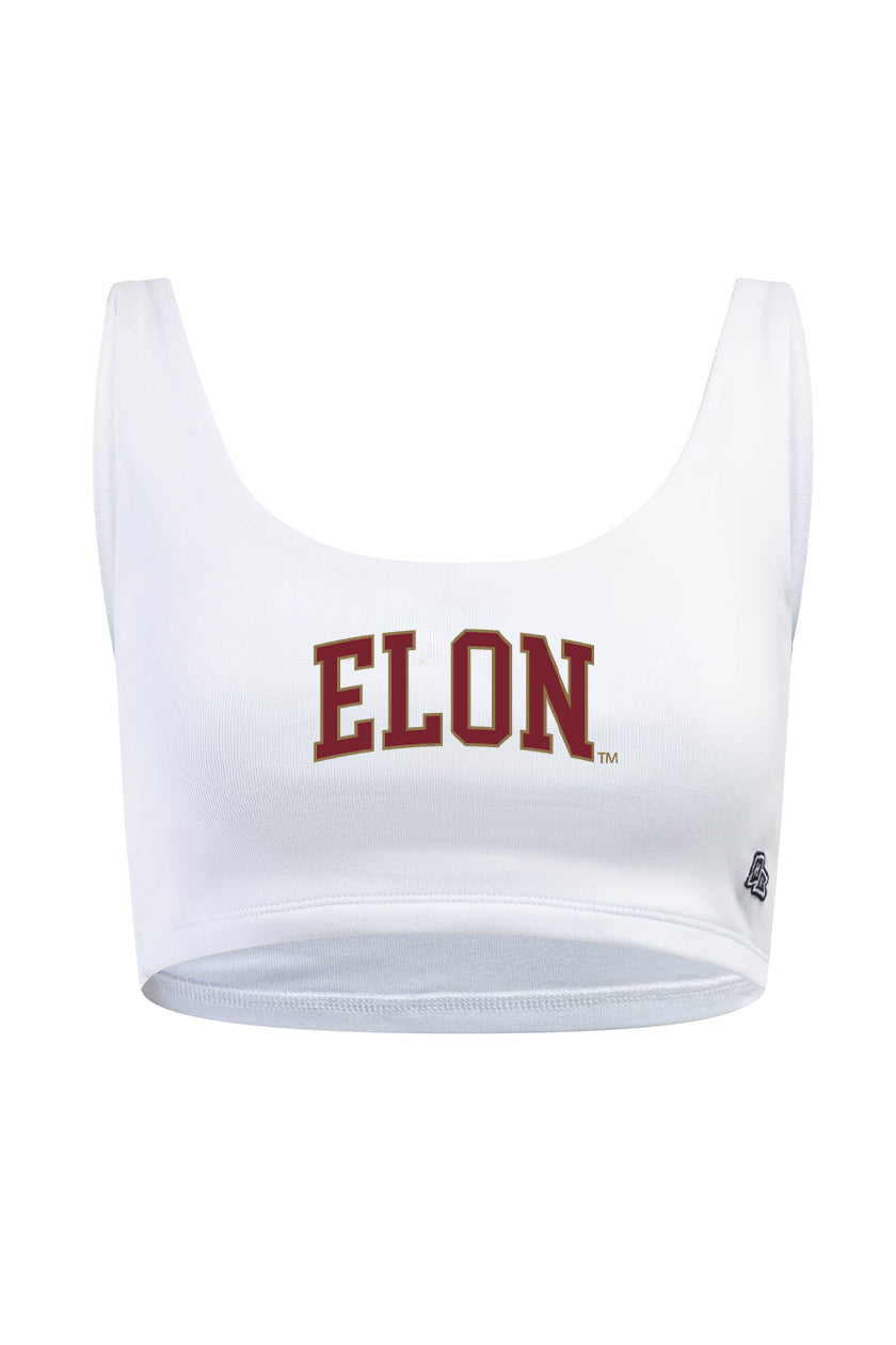 Elon Scoop Neck Crop Top