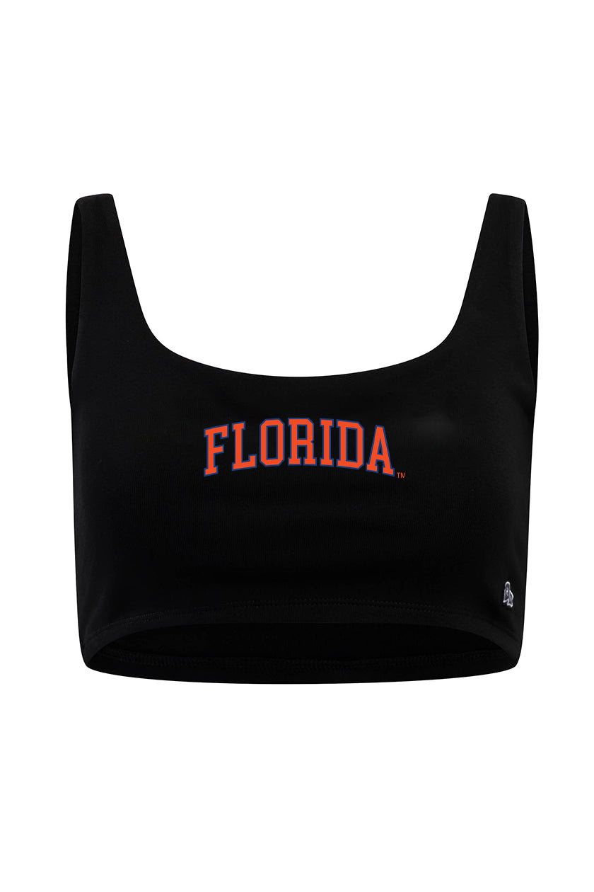 Florida Scoop Neck Crop Top