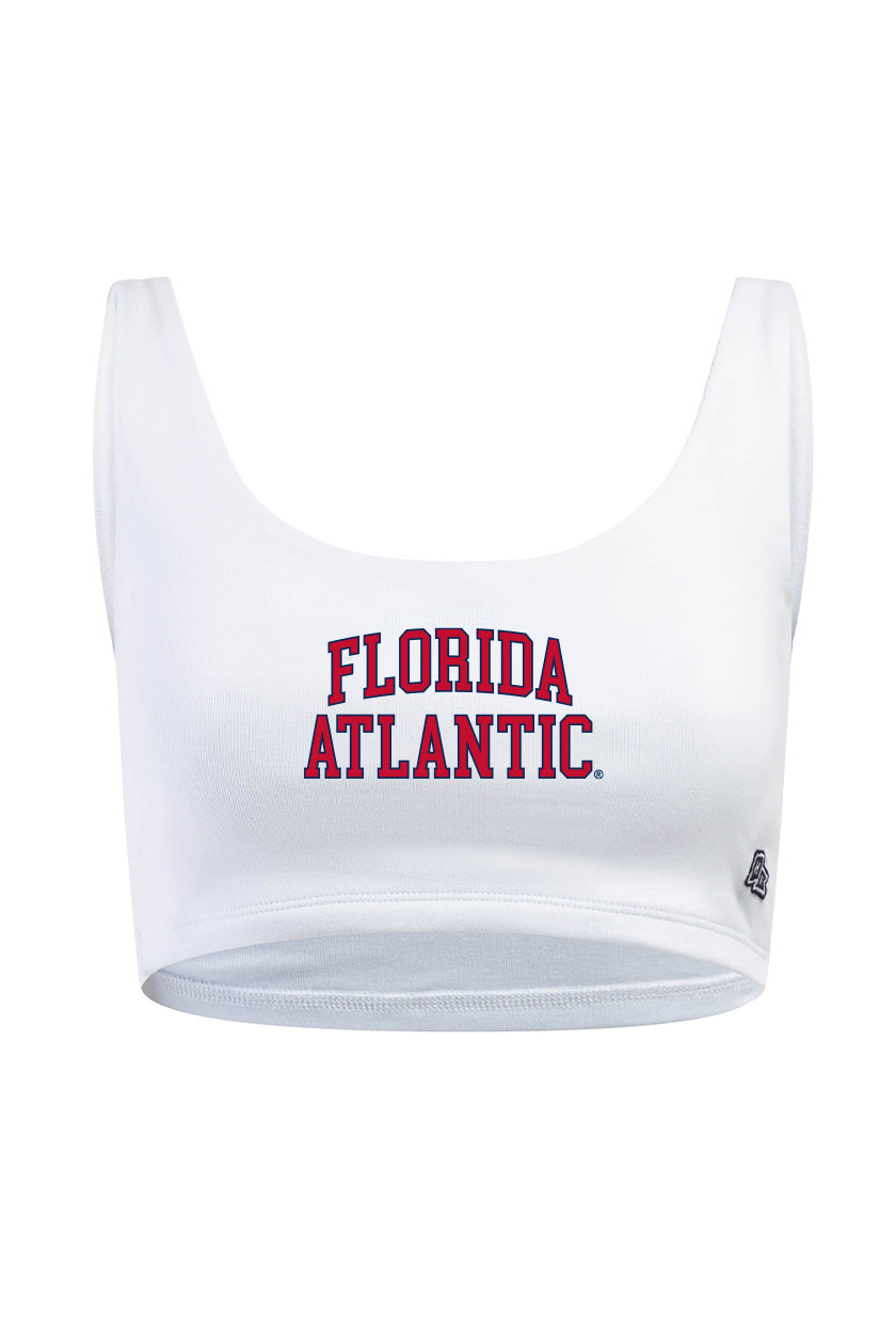 Florida Atlantic Scoop Neck Crop Top