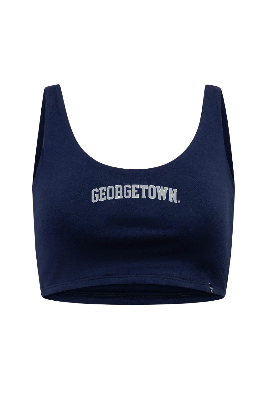 Georgetown Scoop Neck Crop Top