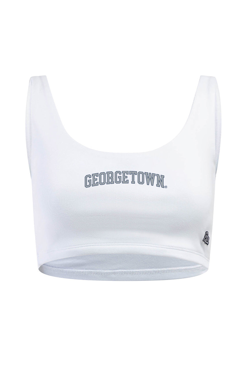 Georgetown Scoop Neck Crop Top