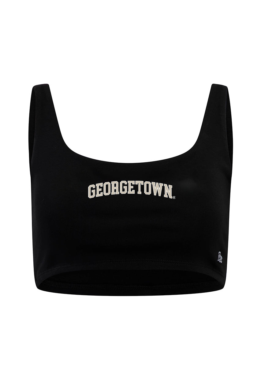 Georgetown Scoop Neck Crop Top