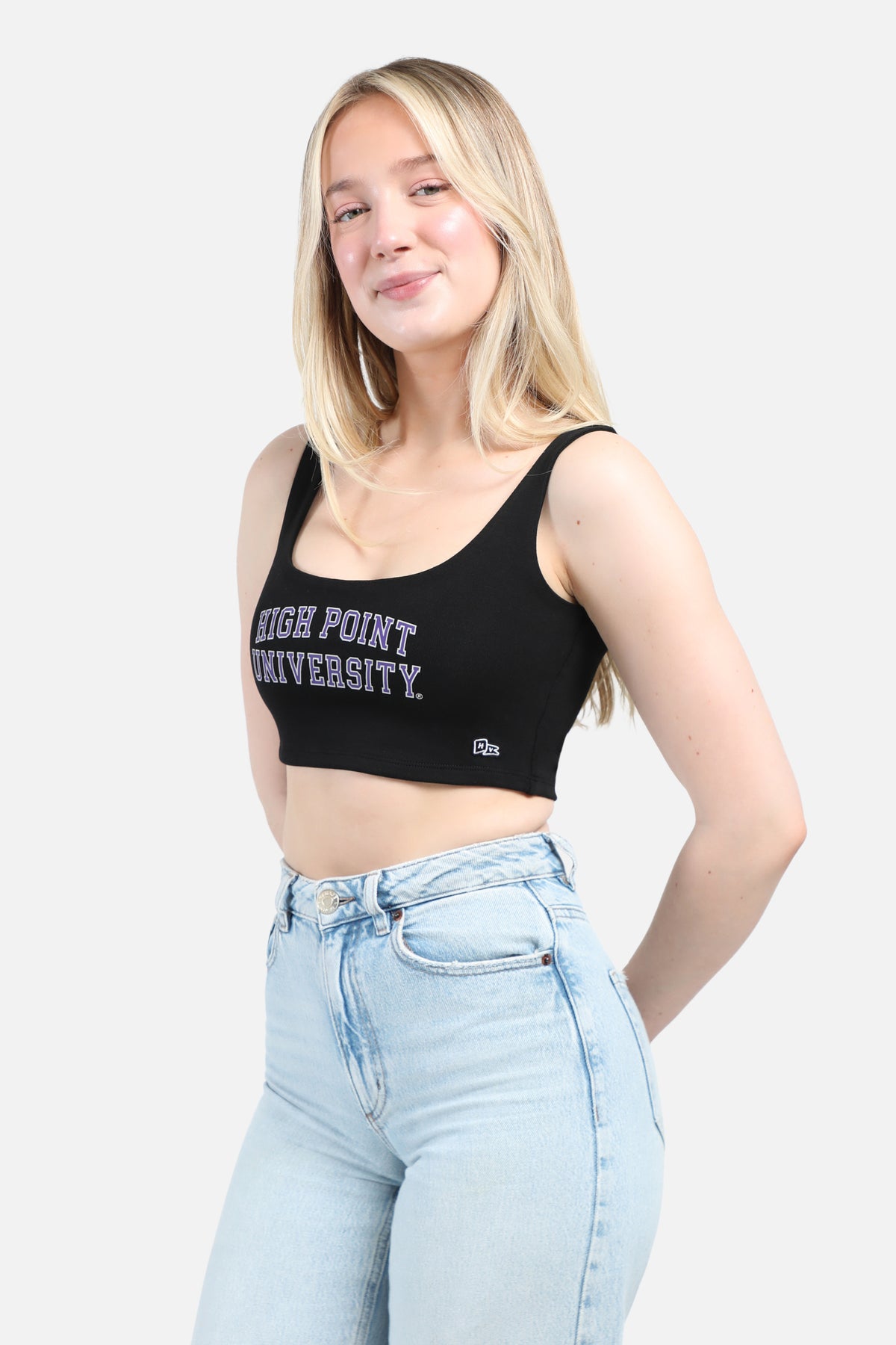 High Point Scoop Neck Crop Top