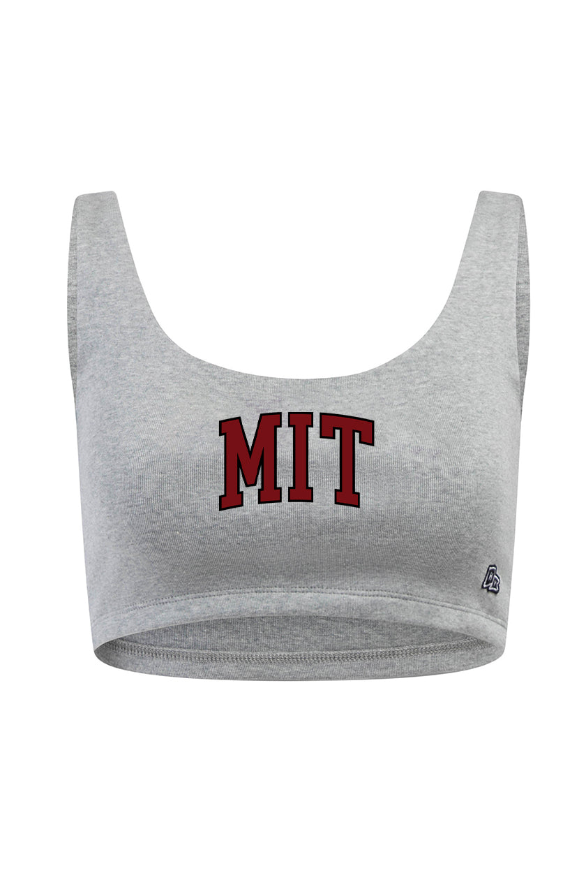 Massachusetts Institute of Technology Scoop Neck Crop Top