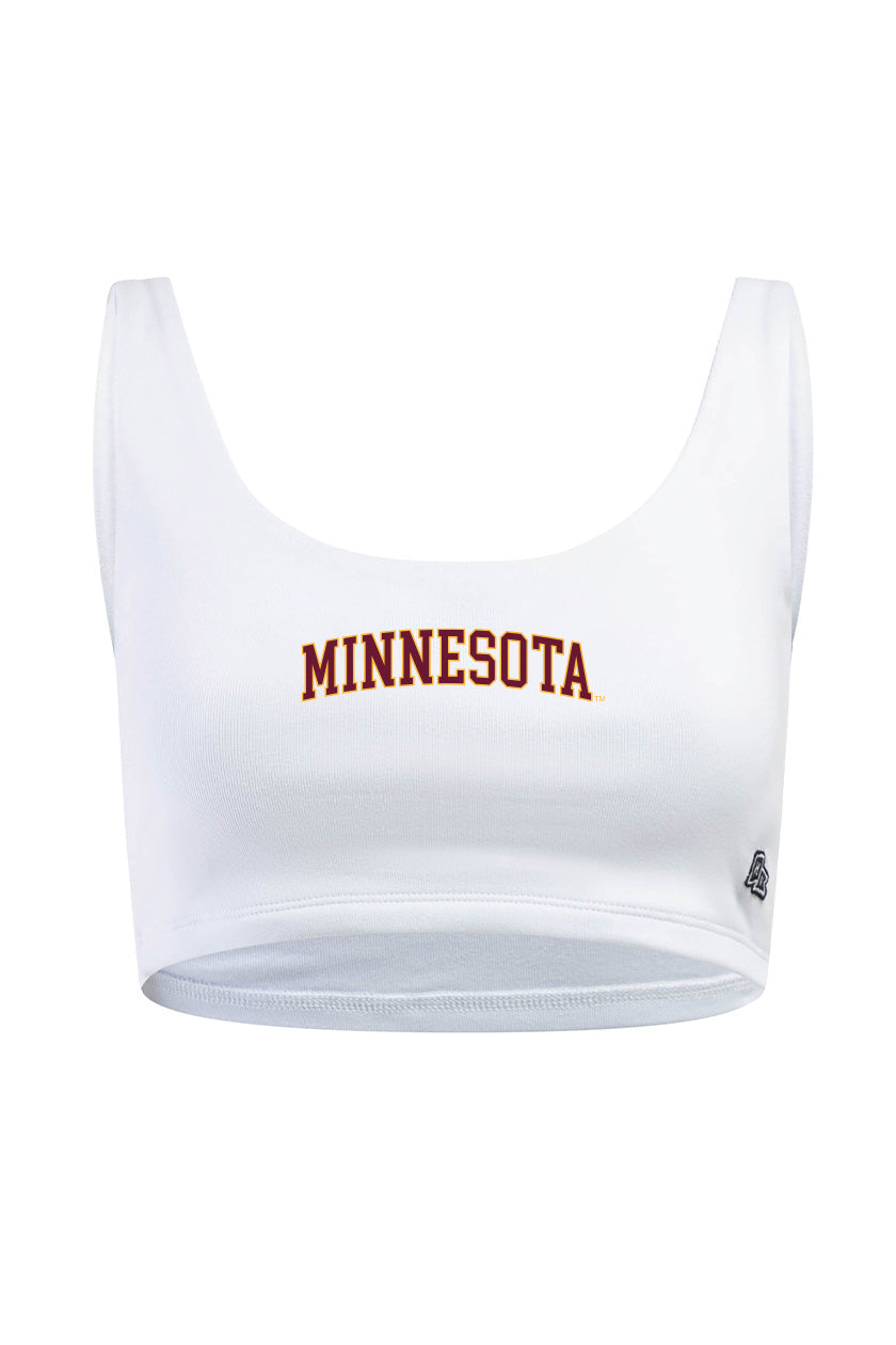 University of Minnesota Scoop Neck Crop Top