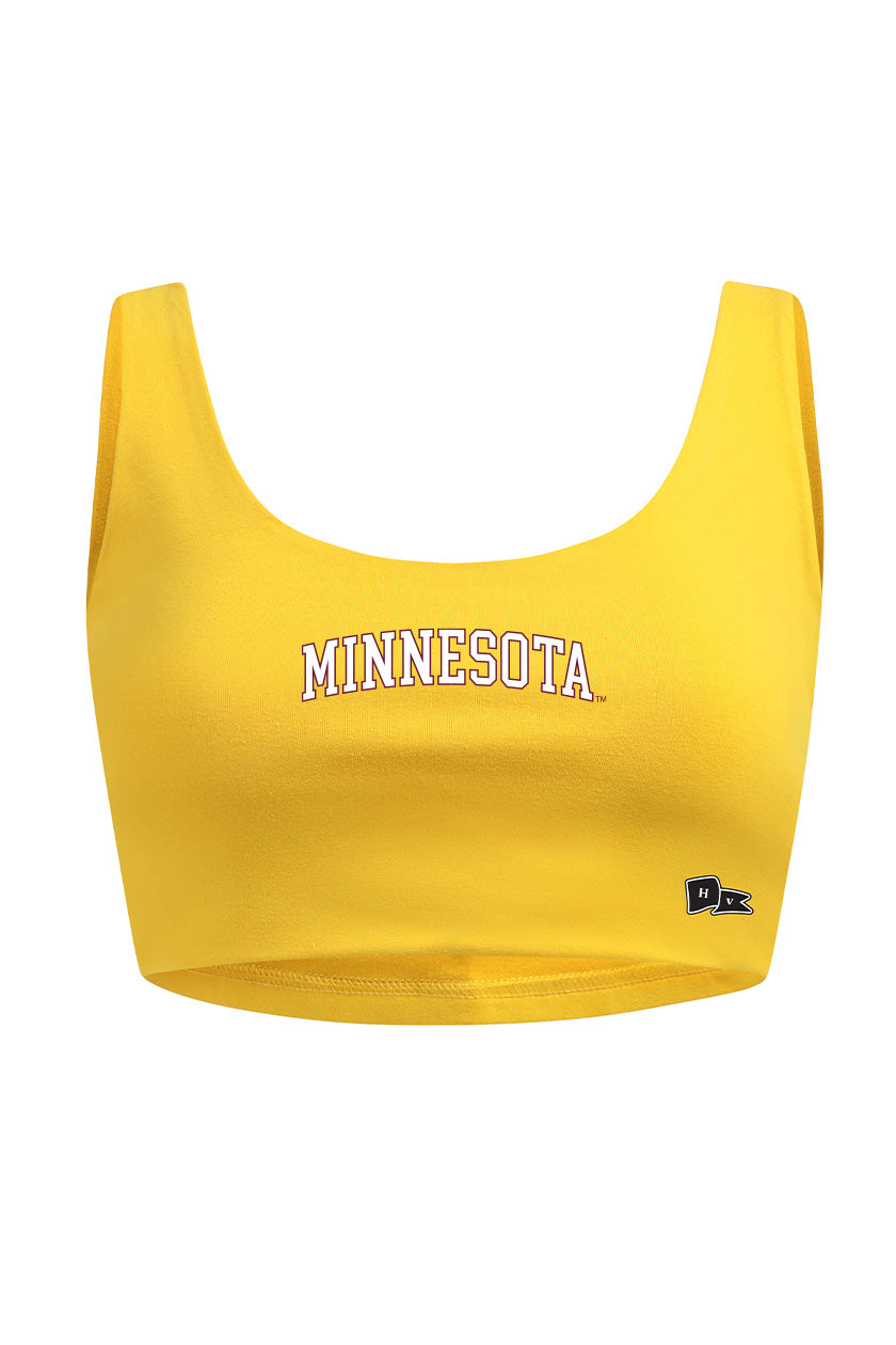 University of Minnesota Scoop Neck Crop Top