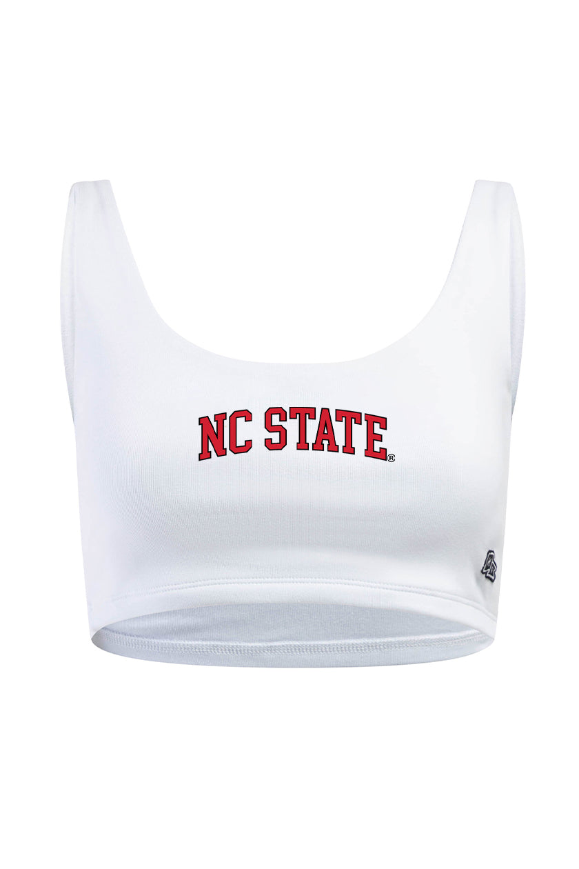 North Carolina State University Scoop Neck Crop Top