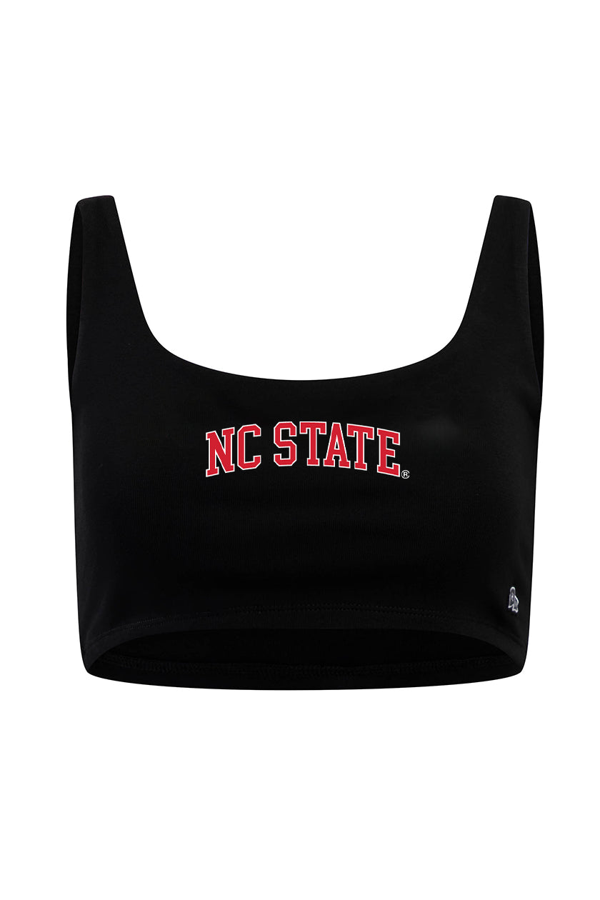 North Carolina State University Scoop Neck Crop Top