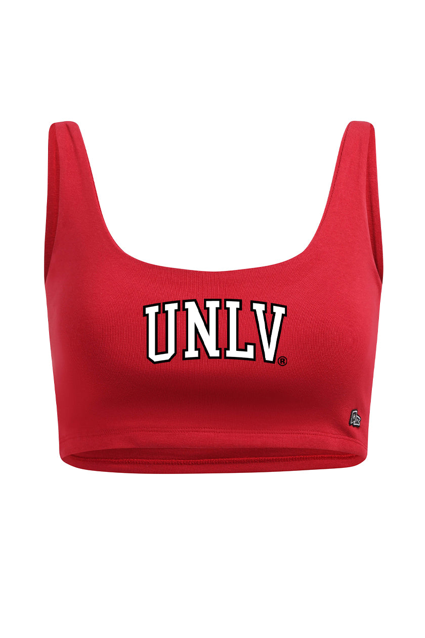 UNLV Scoop Neck Crop Top