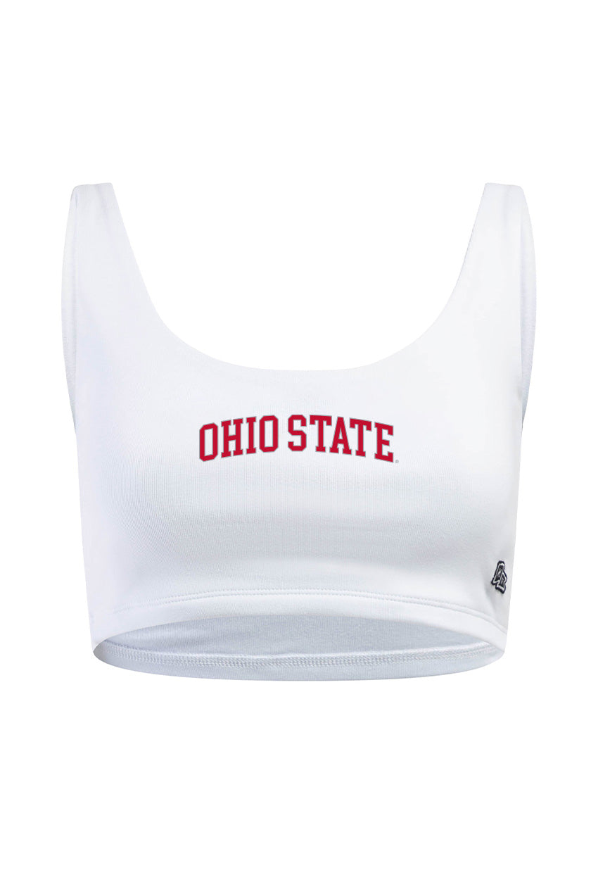 Ohio State | Scoop Neck Crop Top