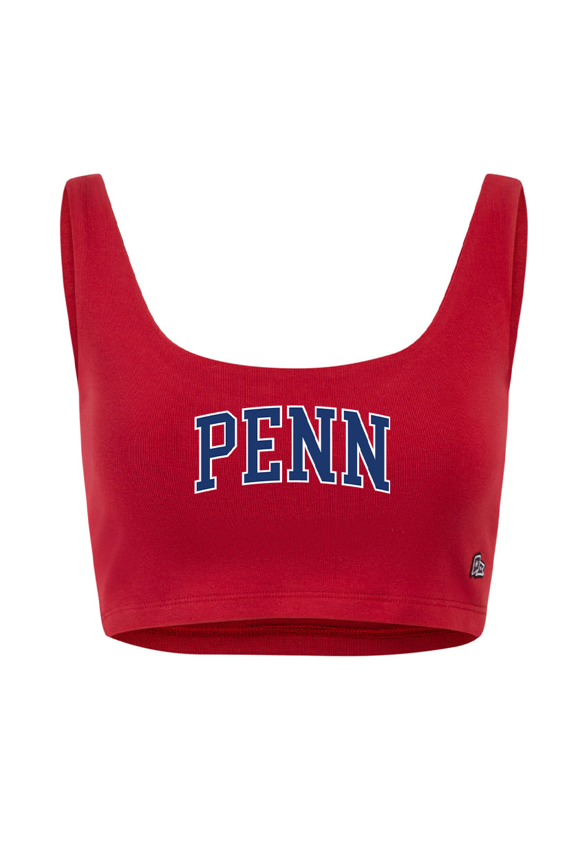 University of Pennsylvania Scoop Neck Crop Top