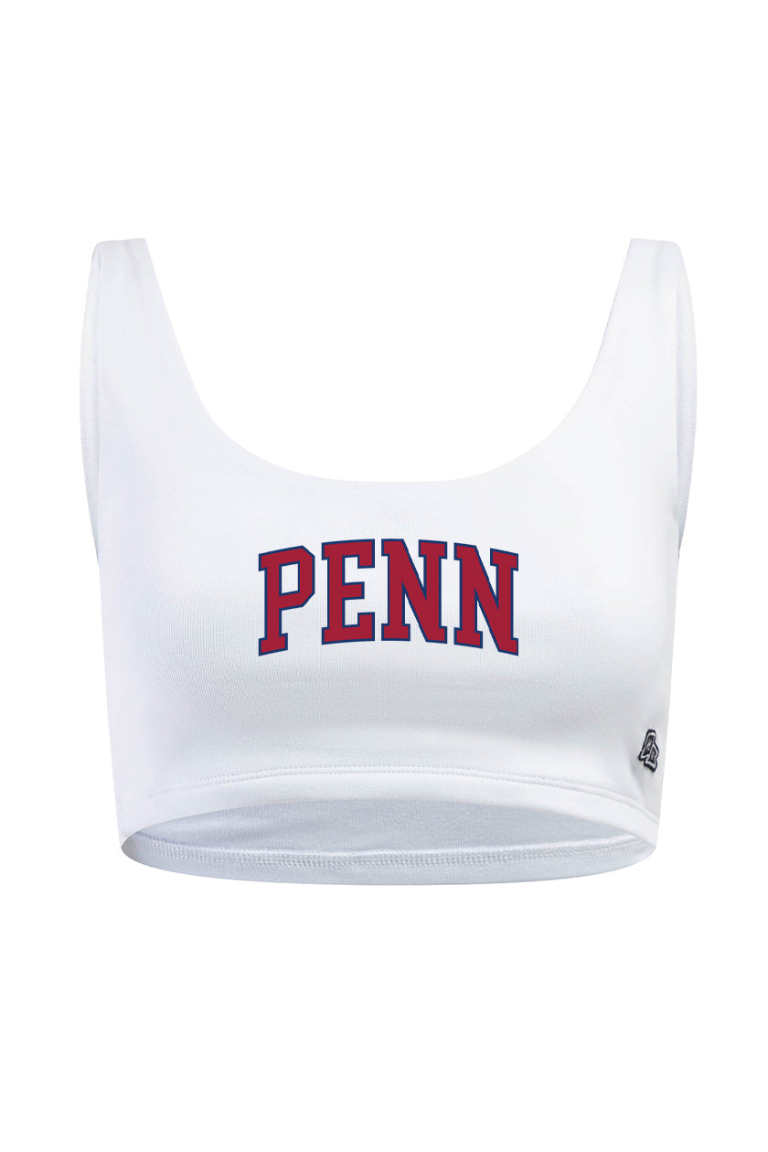 University of Pennsylvania Scoop Neck Crop Top